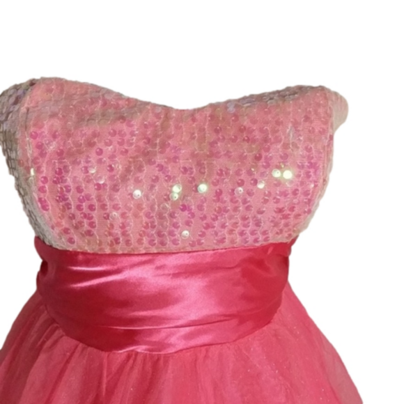 Speechless short strapless dress size 11 EUC - Picture 2 of 8